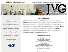Tablet Screenshot of jvgconsult.com